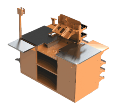 Экспресс касса KIFATO 1500 мм